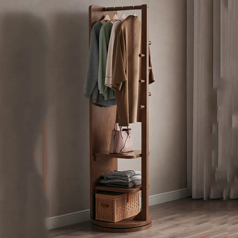 Wooden Standing Coat Racks Clothes Organizer Open Living Room Hotel Hanging Coat Racks Garment Perchero Lounge Suite Furniture
