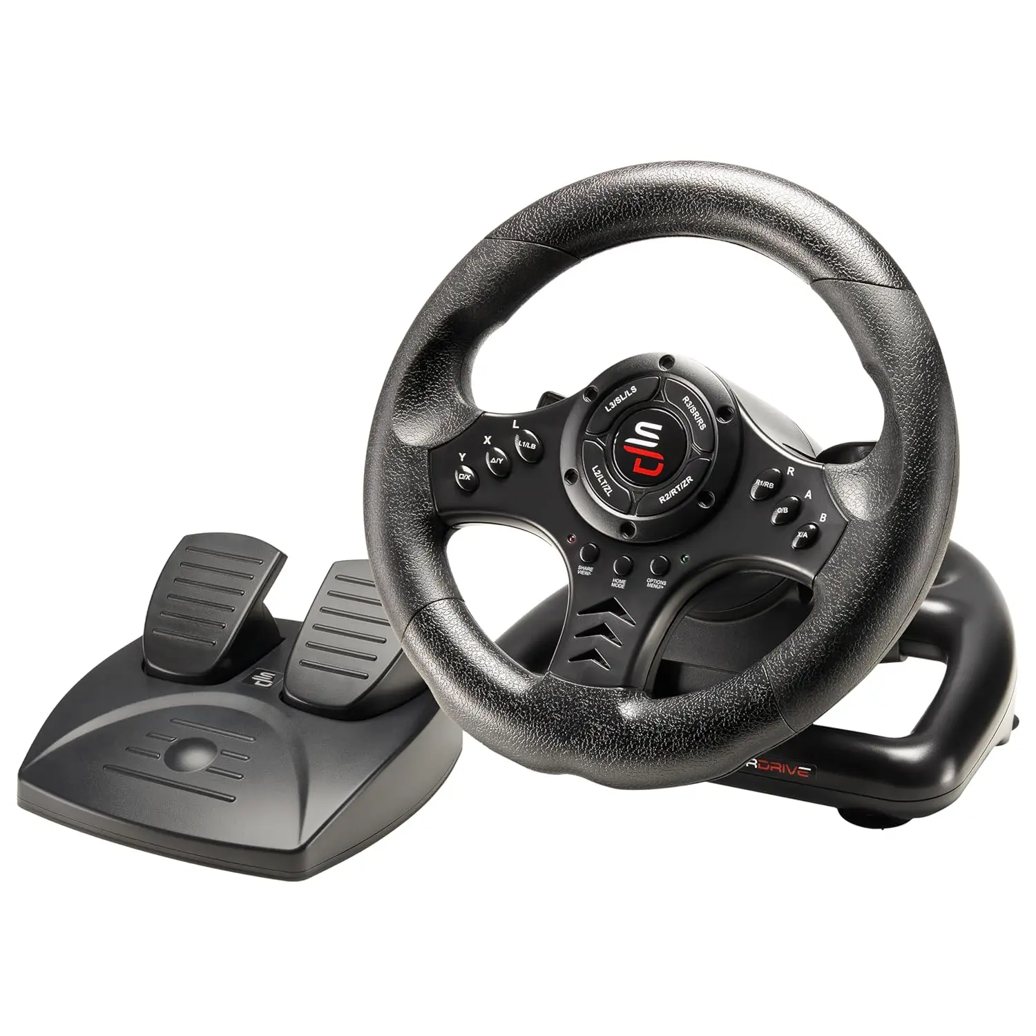 

SV450 Racing Steering Wheel with Pedals & Shifters for Xbox Series X/S, Switch 2, PS4, Xbox One, PC - Black