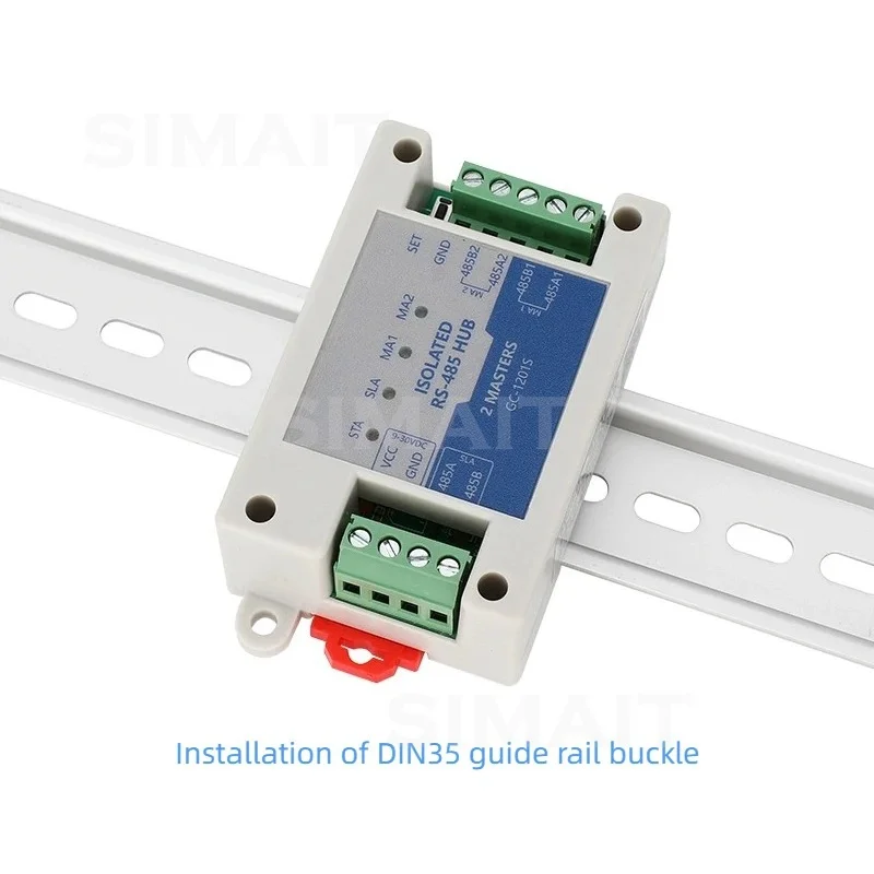 GC-1201 Two Master One Slave Multi Slave Cache DLT645 Isolated RS485 Hub Repeater