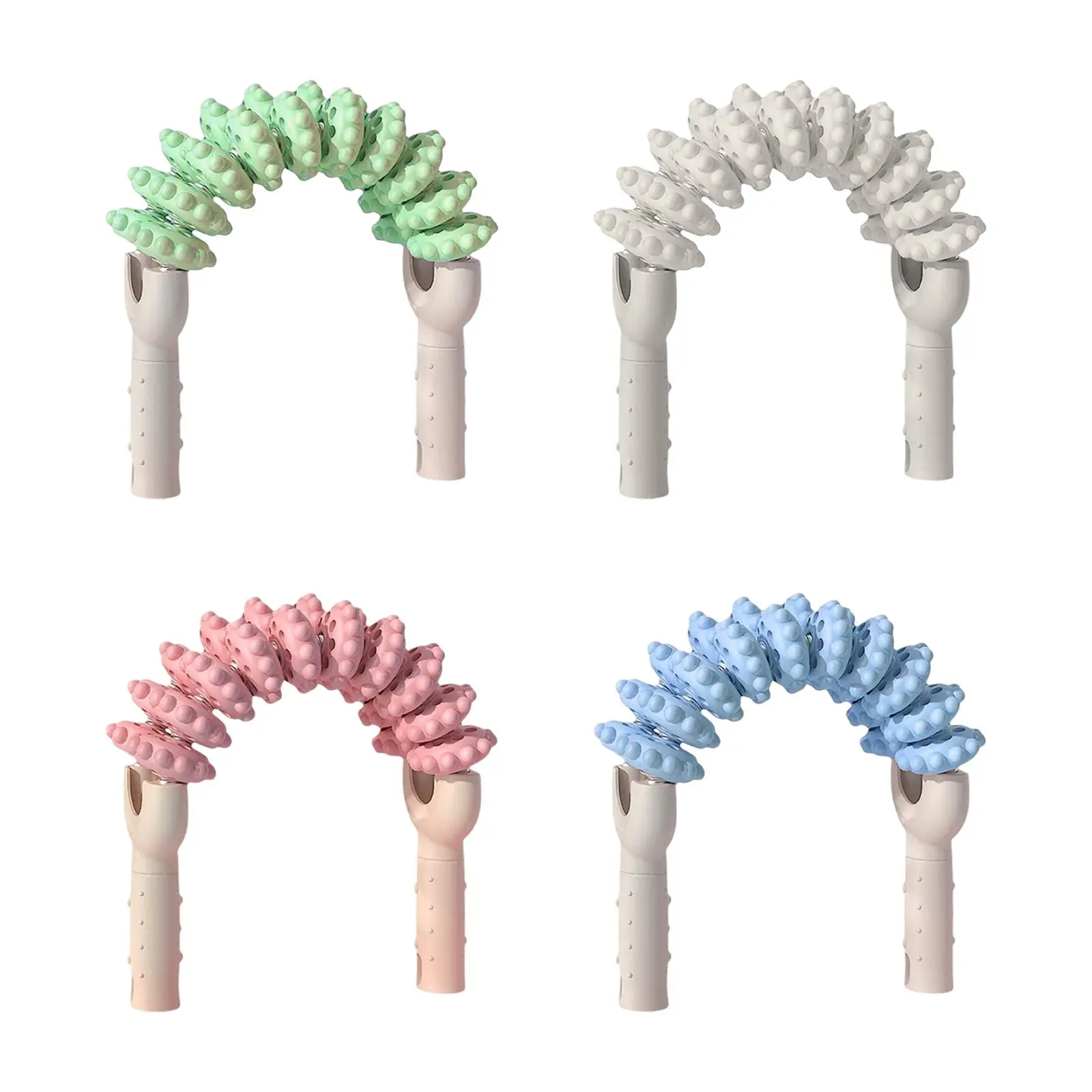 

Hand Held Muscle Roller for Leg 20 Wheels Massage Tool for Arm Golfer Elbow
