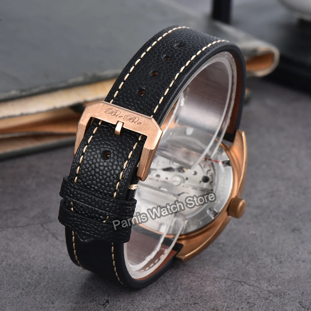 2025 Nuovo arrivo 37,5 mm Orologio automatico in materiale bronzo Orologio da polso meccanico impermeabile 5ATM