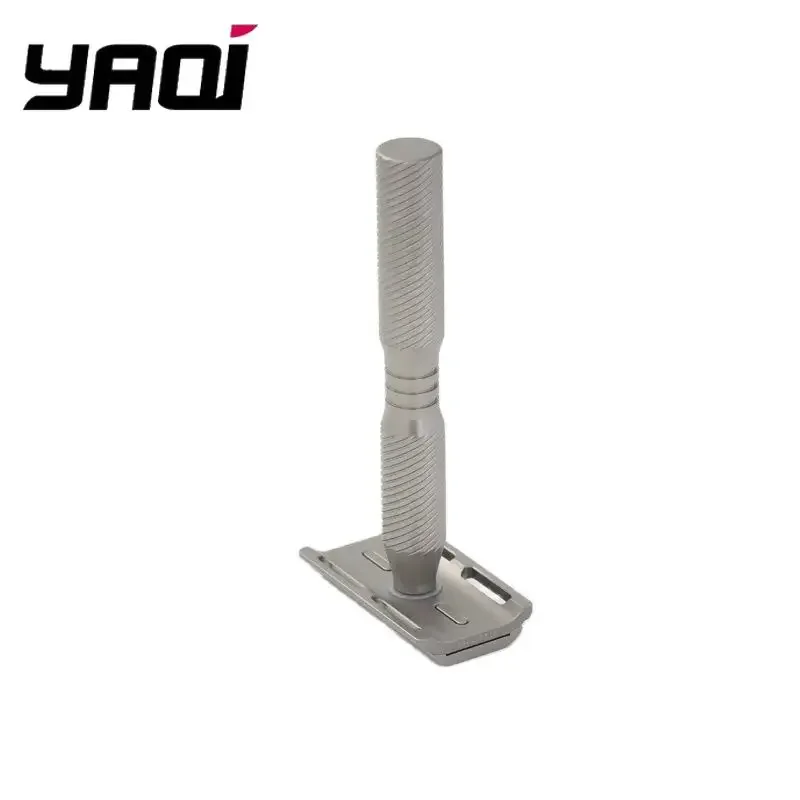YAQI Ghost Multiple Thread PatternTitanium Light Weight Men Safety Razor Men Shaving Products