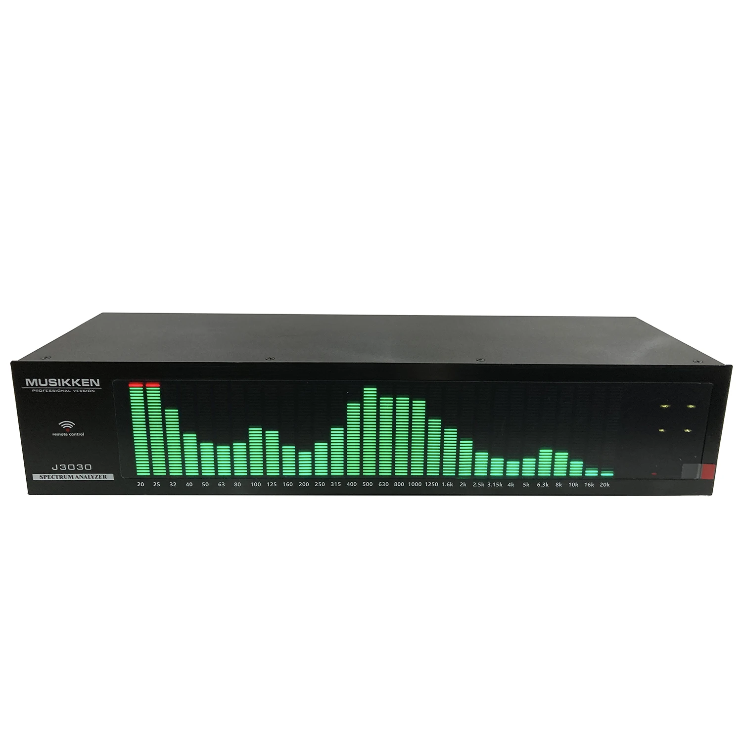 Produktbild von Stereo-Musikspektrum-Analyzer 0,96 Zoll OLED – 8 Anzeigemodi, VU-Meter, Audio-Level-Indikator, 5V, Inkl. Gehäuse – Für DJ & Audio-Fans