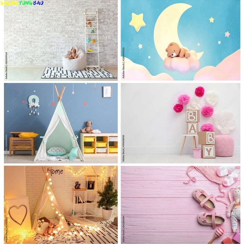 

Children Birthday Photography Backdrops Baby Newborn Portrait Photo Background Studio Props 211229 YYE-01