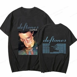 Hip Hop Deftones T-shirt Men's and Women's Cotton T-shirt Comfortable Street Fashion Harajuku T-shirt Hip Hop Y2k Clothing