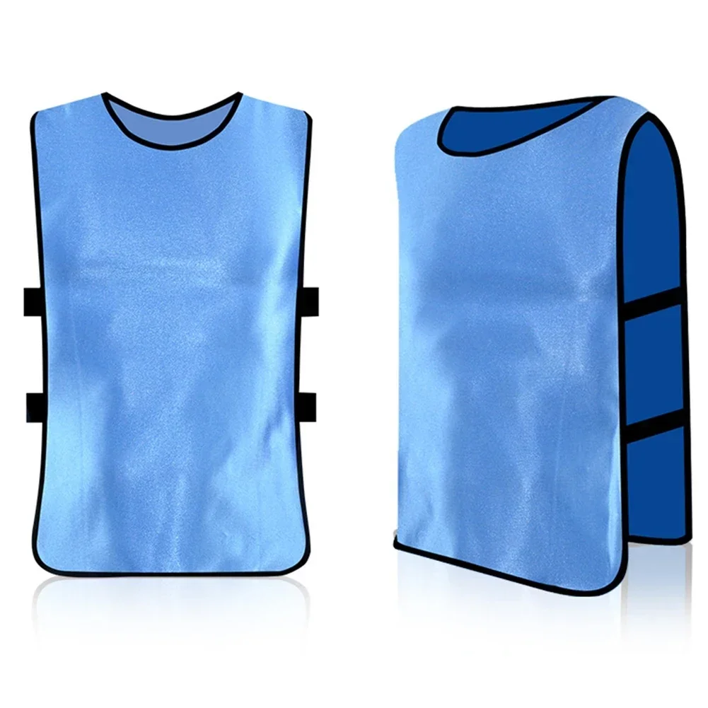 SPORTFUNSF Football Vest Jerseys Sports Training BIBS Mesh Vests Loose Basketball Cricket Soccer Volleyball Rugby Team Sports Ac