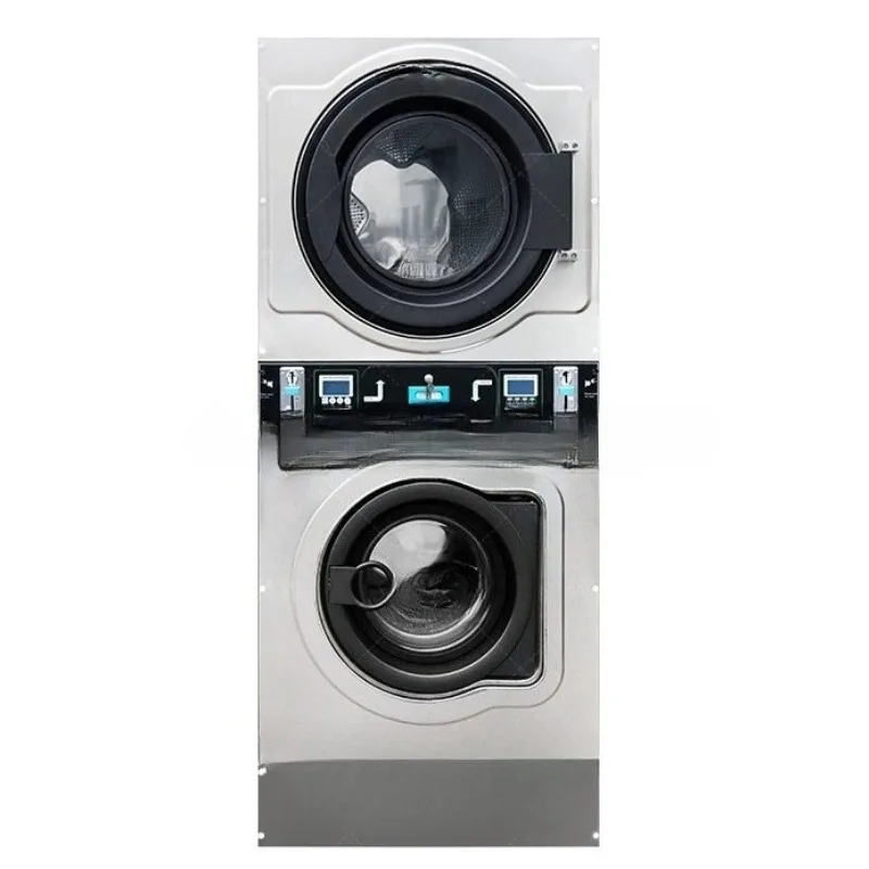 Export-type upper drying and lower washing machine, industrial and commercial washing machine 12--25kg