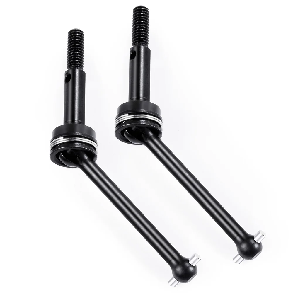 AXSPEED 2Pcs Steel Front Rear CVD Shaft for Tamiya TT02 1/10 RC Drift Car Upgrade Parts