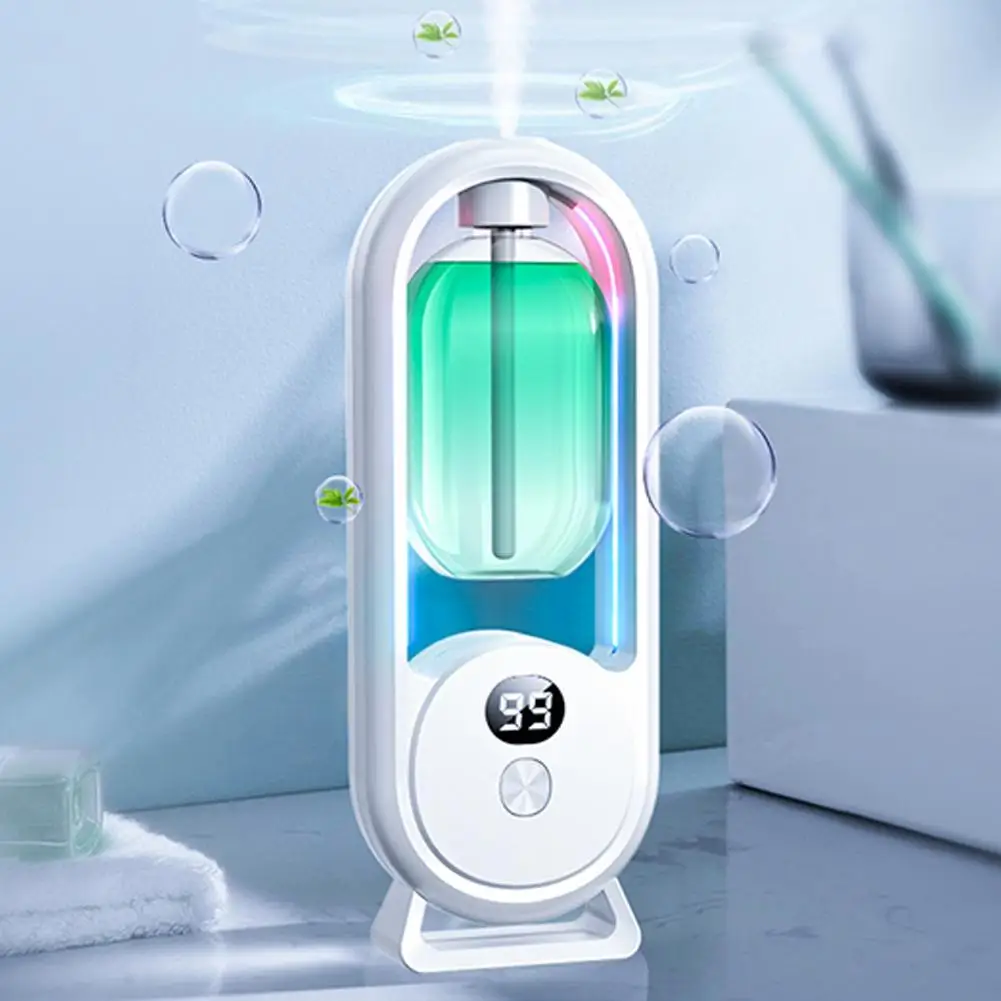 Mini Fragrance Machine Essential Oil Aromatherapy Mist Maker Fogger Purify For Home Office Mist Diffuser With Digital Display