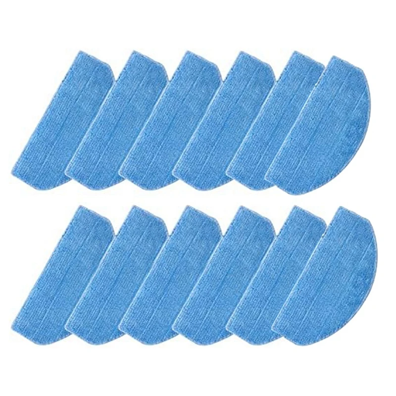 12 Pcs For Tikom G8000/G8000pro Sweeping Robot Replacement Parts Spare Part Replacement Accessories Dishcloth