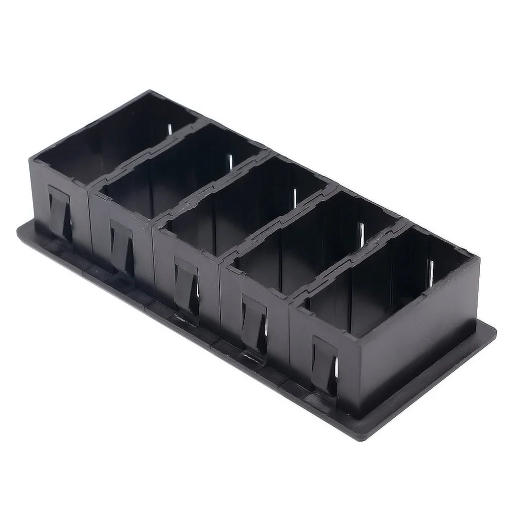 Usb لوحة جبل حامل أسود 13.1*5.2*2.7 سنتيمتر Abs الكمبيوتر الروك التبديل الإسكان عدة لسيارة قارب Suv Atv Utv البحرية لوحة القيادة #1