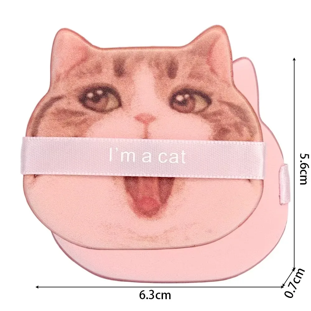 Coussin d'air Double face pour chat, 1 à 4 pièces, bouffée de poudre, utilisation humide et sèche, fond de teint lavable, éponge douce et réutilisable, outils