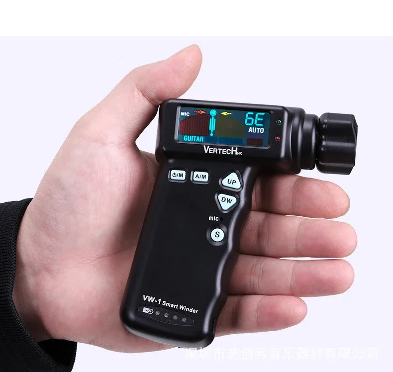 china wholesale guitar smart Guitar Electric Winder Instrument Pickup Automatic Winder tuner vw-1