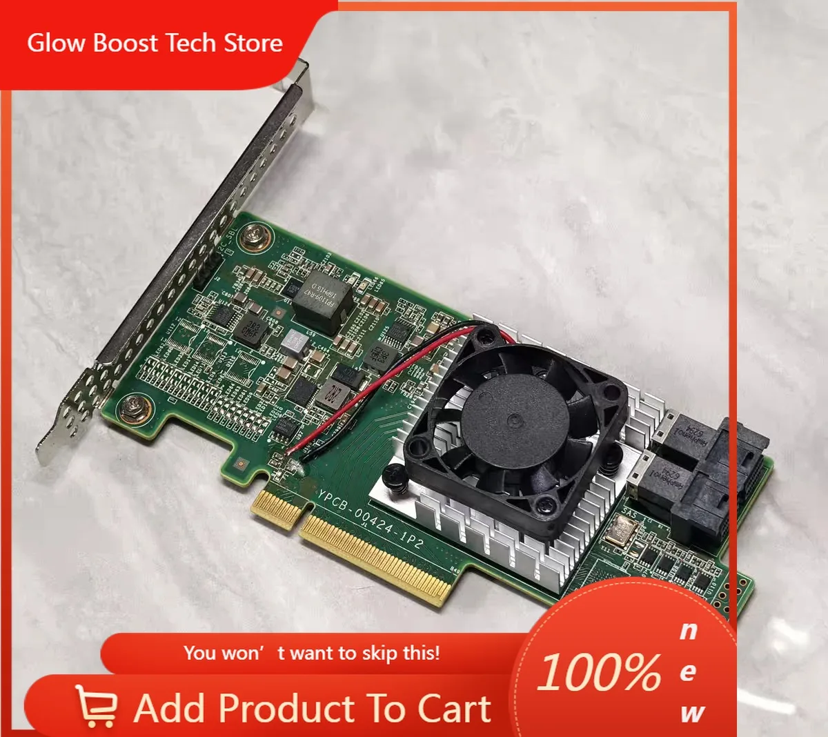 

Карта HBA NY9300-8i, 3008 pass-through, режим IT, 12G, 8643 SAS, с вентиляторным охлаждением