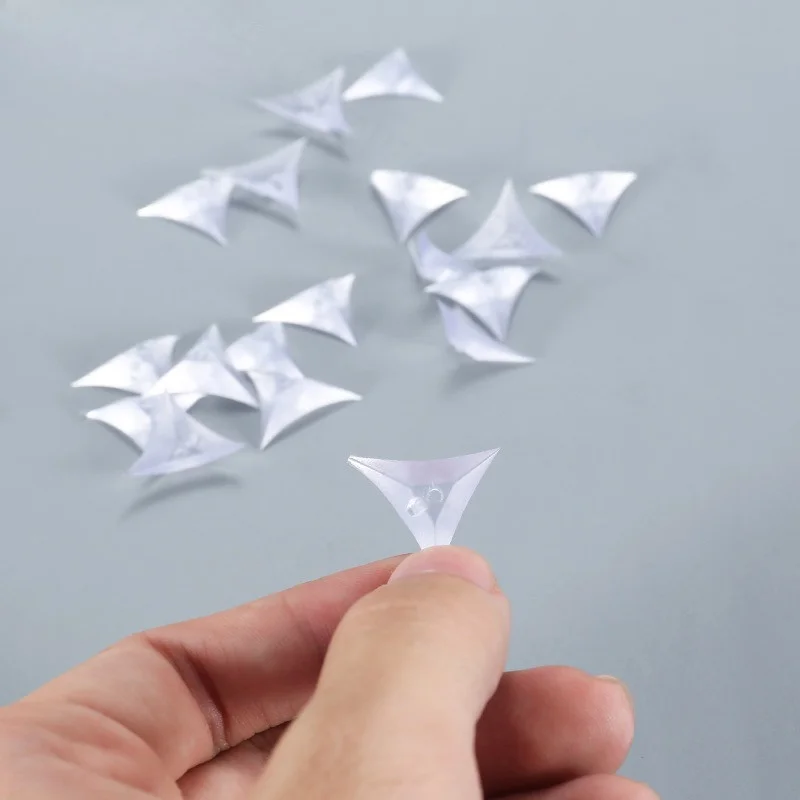 Transparent Crystal Dust Corners, Drawer Cabinet Triangle Protector, Anti-dirt Corner Particles, Home Hardware