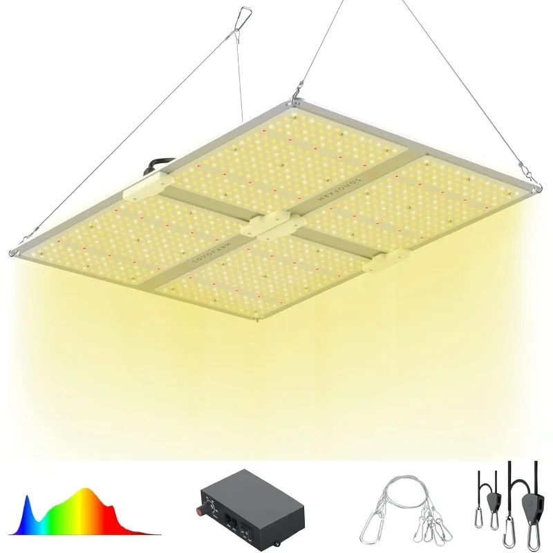 SF4000 LED Grow Light, Indoor Grow Lamp for Plants, Veg to Flower Bloom, Dimmable & Daisy Chain, 4x4 5x5 Grow Tent