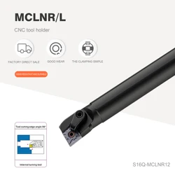 S16Q-MCLNR12 S25S-MCLNL12 S32T-MCLNR12 Internal turning tool holder Carbide insert CNMG120404 Lathe cutting tool combination
