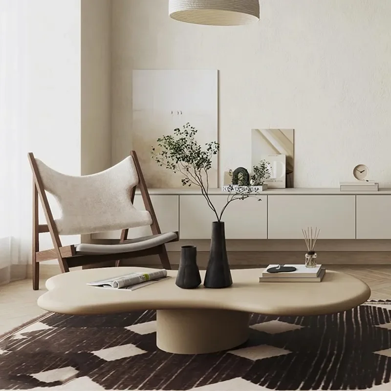 

Meilifeng Designer Model Art Tea Table Creative Nordic Tea Table B & B Arc Tea Table
