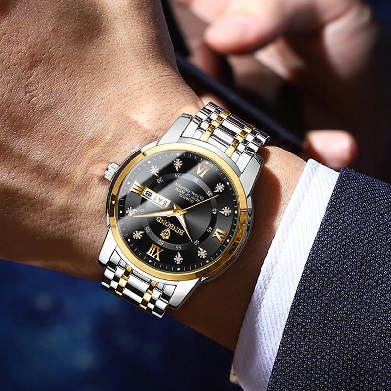 2025 nuovi uomini orologio uomo d'affari orologio di lusso orologi automatici uomo luminoso impermeabile moda orologi da polso al quarzo Montre Homme