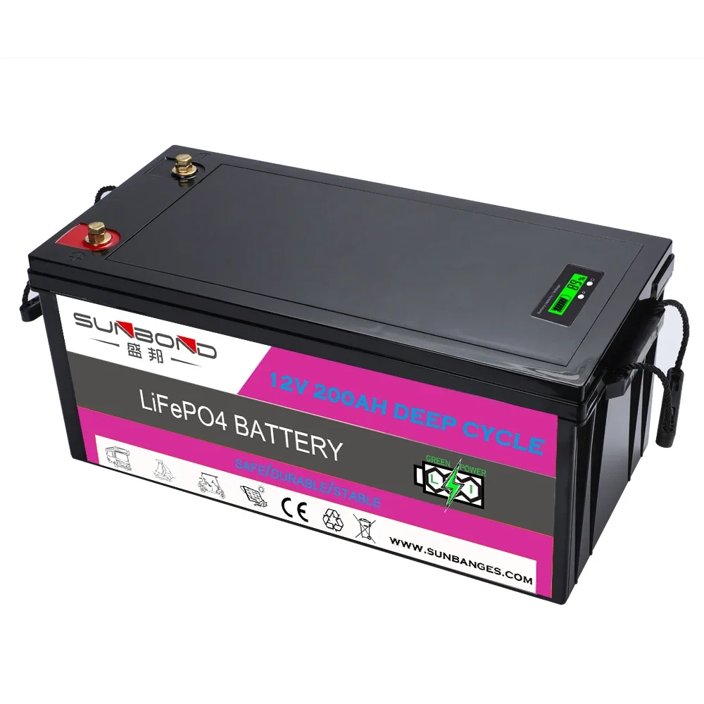 Factory price: 24V 200Ah lithium iron phosphate battery, 10-year lifespan: 24V lifepo4 lithium-ion battery, 100Ah energy storage