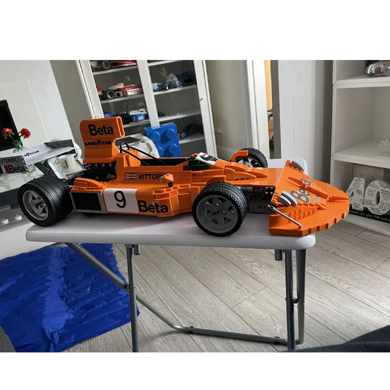 

MOC-5711 Classic New Sports Formula 1:8 Racing Car Building Block Model 1663 Parts Boys' Children's Birthday Building Block Toy