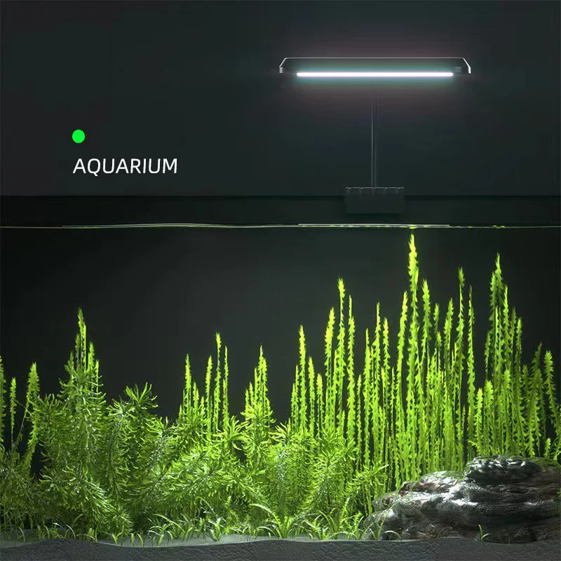 220V Aquarium LED Light Full Spectrum Water Grass High Brightness Fish Tank Aquatic Plant Clip-on Lamp Energy-saving Lighting