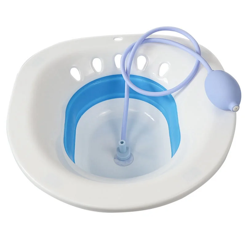 BAAG-Sitz Bath, Sitz Bath สําหรับริดสีดวงทวาร, Sitz Bath สําหรับที่นั่งชักโครก, การดูแลหลังคลอด, ที่นั่งอบไอน้ําสําหรับผู้หญิง, Flusher Hose