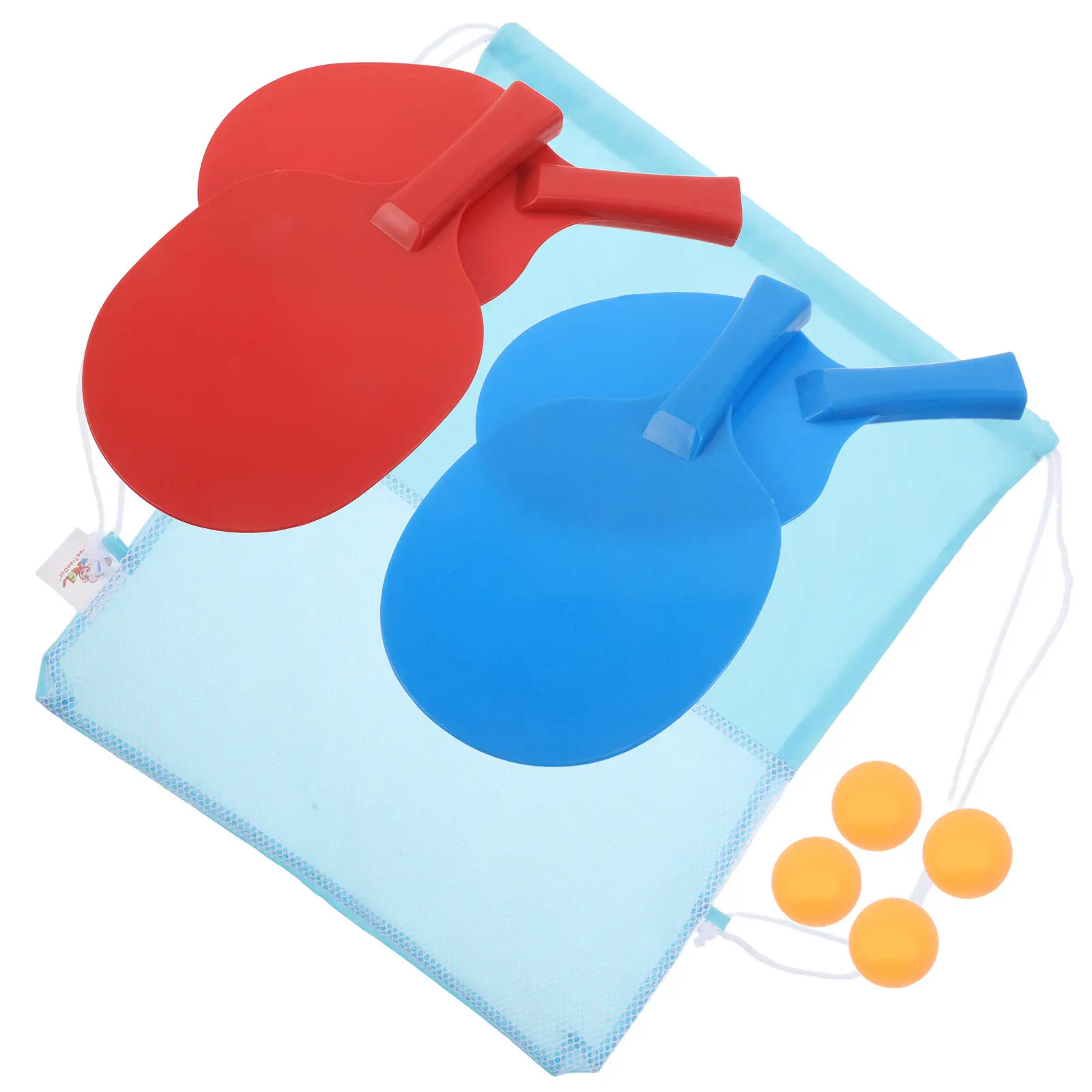 

1 Set Table Tennis Racket Thickened Sturdy Paddle Lightweight Ergonomic Handle for Beginners Hand Eye Coordination Training