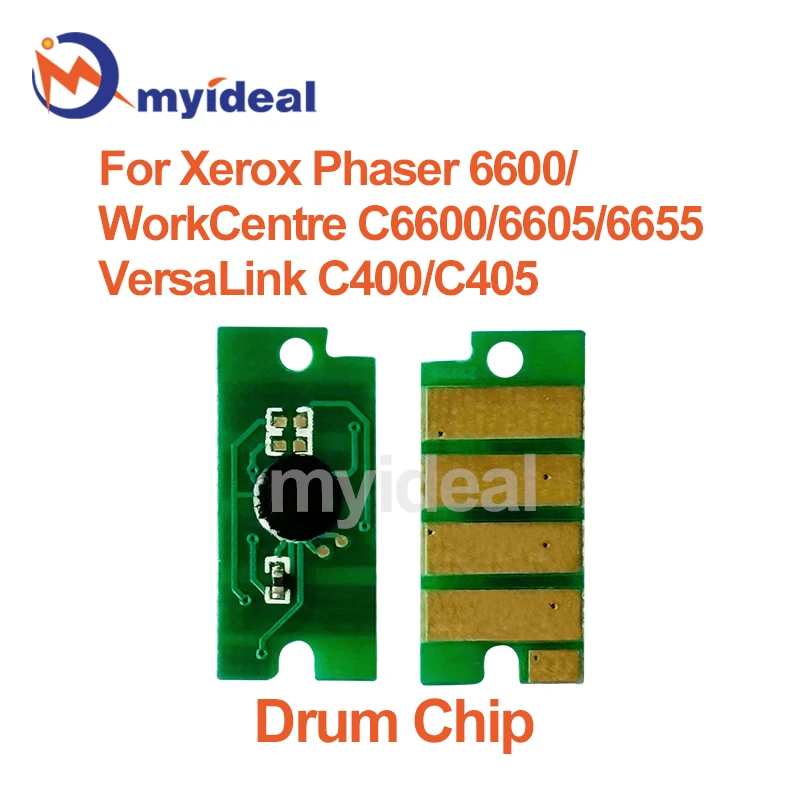 108R01121 Drum Chip For Xerox Phaser 6600 WorkCentre C6600 6605 6655 VersaLink C400 C405 Cartridge Reset Printer Chips