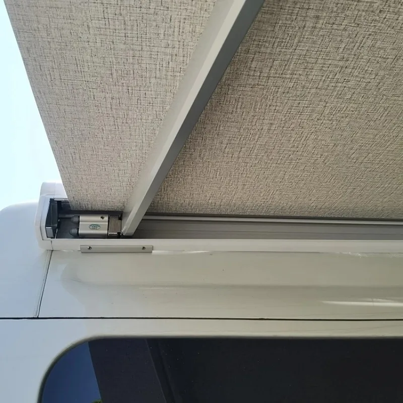 جودة دائمة سبائك الألومنيوم الإطار RV المظلة التخييم السيارات الكهربائية سبائك الألومنيوم العربة المظلة أجزاء Rv #3