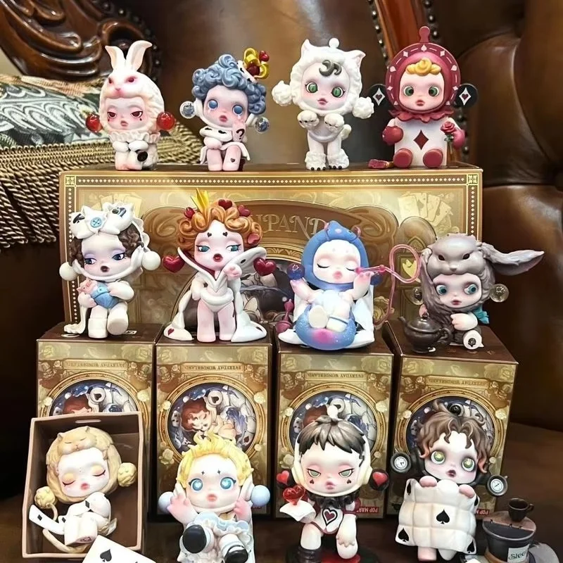 

Skullpanda Everyday Wonderland Series Blind Box Toys Kawaii Anime Action Figure Surprise Mystery Box Dolls Girls Gift