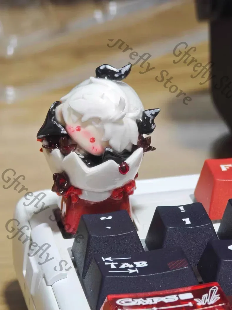 

Sylus Cosplay Handcraft ESC Key Cross-axis Mechanical Keyboard Keycaps Love and Deepspace Dragon Egg Collection Xmas Gift