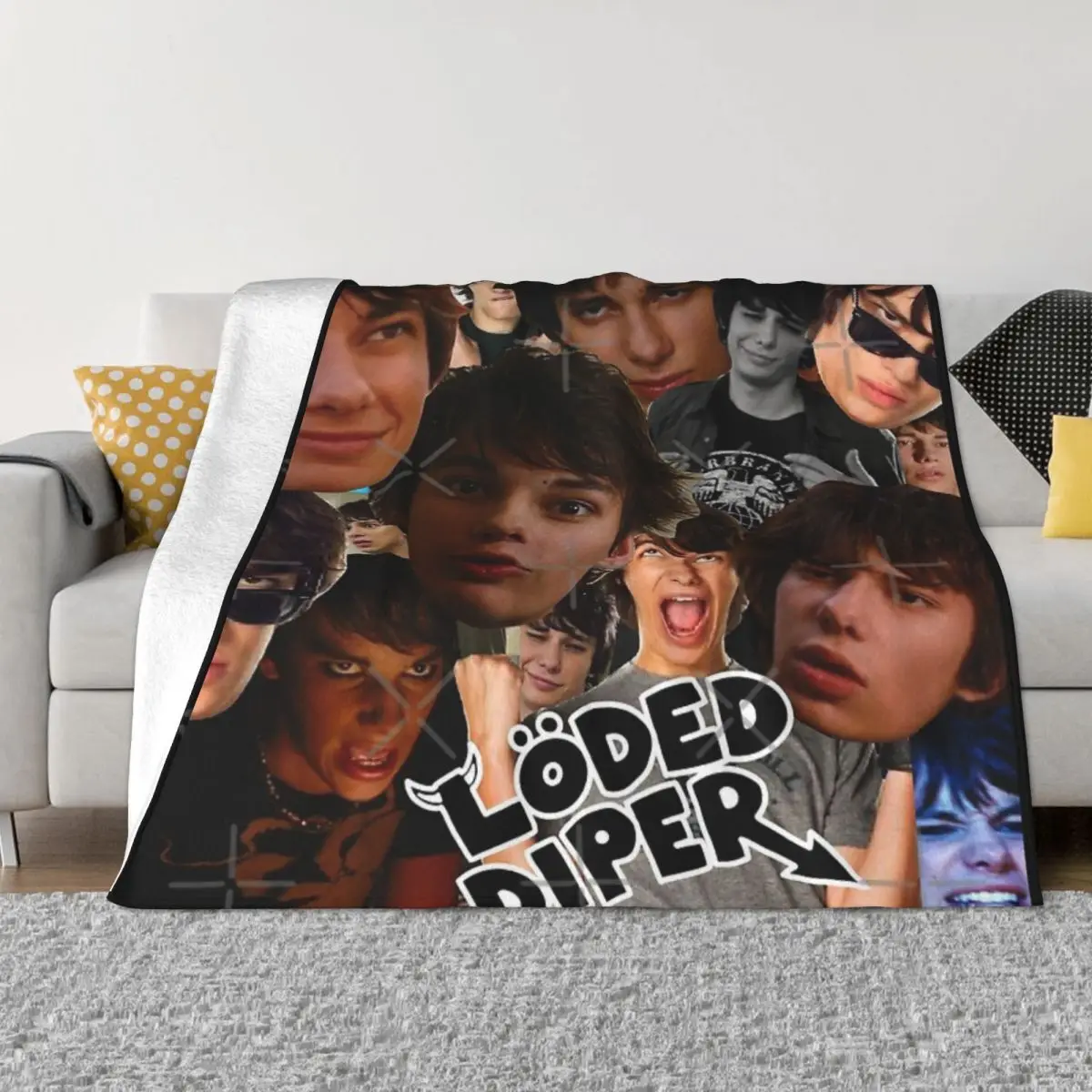 Rodrick Diary Of A Wimpy Kid Plush Bedroom Winter Blankets Custom Blanket Personalized Throw Blanket