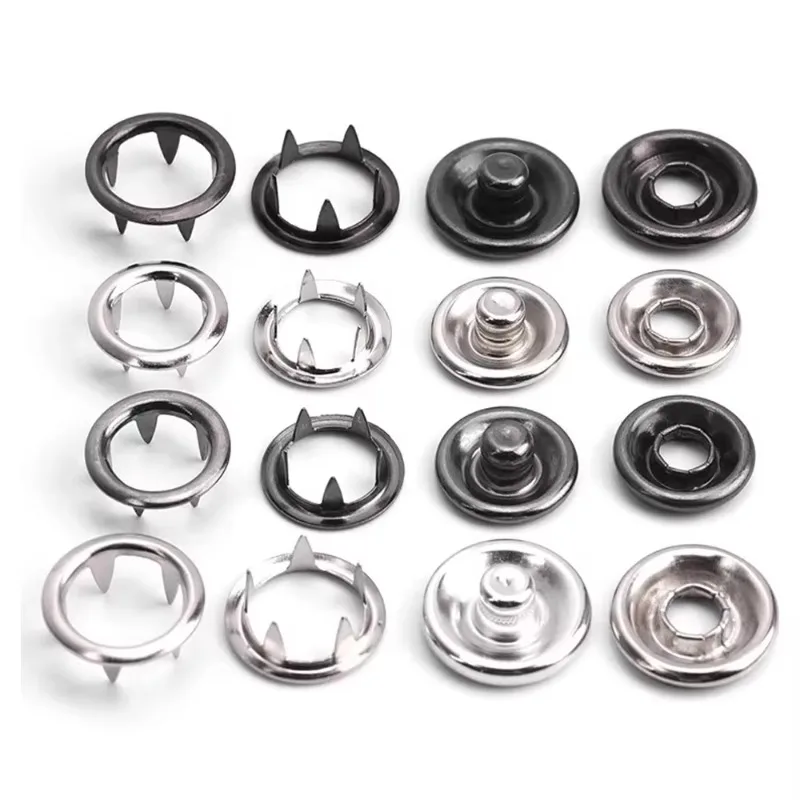 Stainless Steel Prong Snap Button
