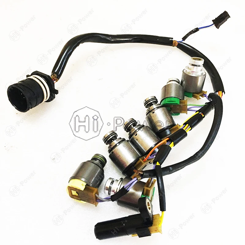 5HP19 5HP-19 Transmission Clutch Solenoids Kit / Wire Harness zf5HP19 for BMW Audi Prosche Refurbished zf5HP-19