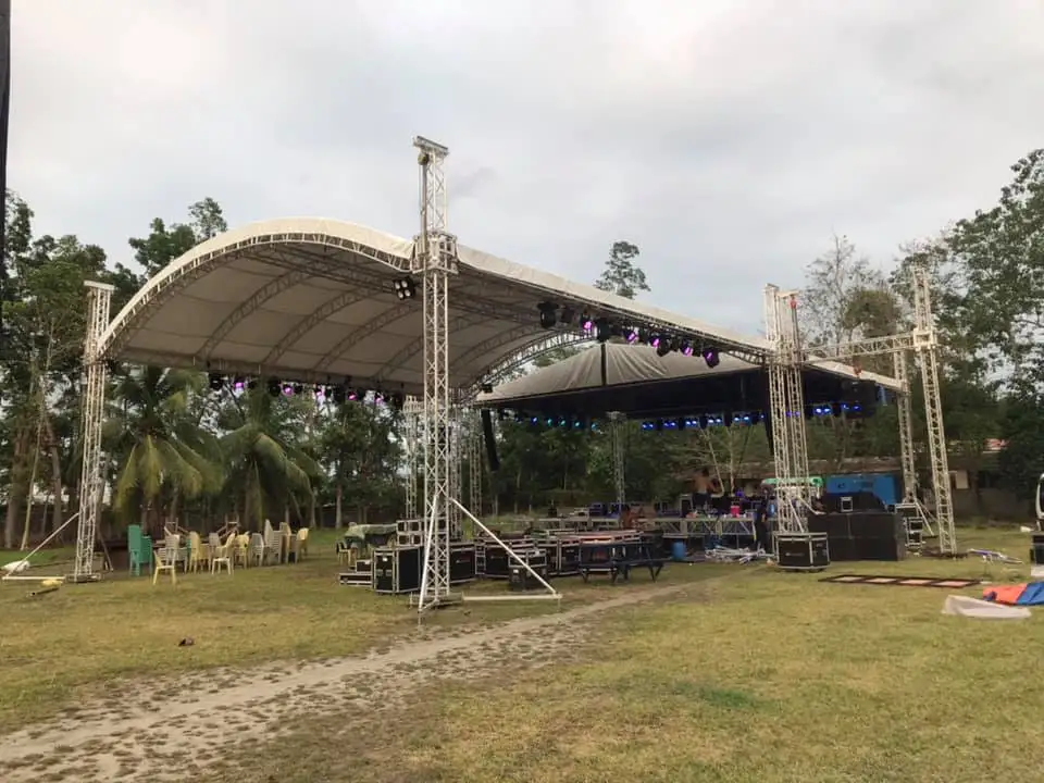 High Quality Aluminum Truss Movable Line Array Sound And Light Truss System Stand Structure Exhibition Truss