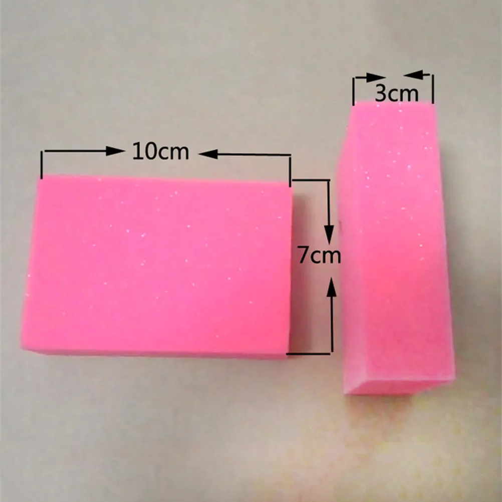 10Pcs Sponge Brush Hair Care Barber Tool Ecofriendly Skinfriendly Lightweight 7x3cm Portable Random Colors Hair Sponge Brush
