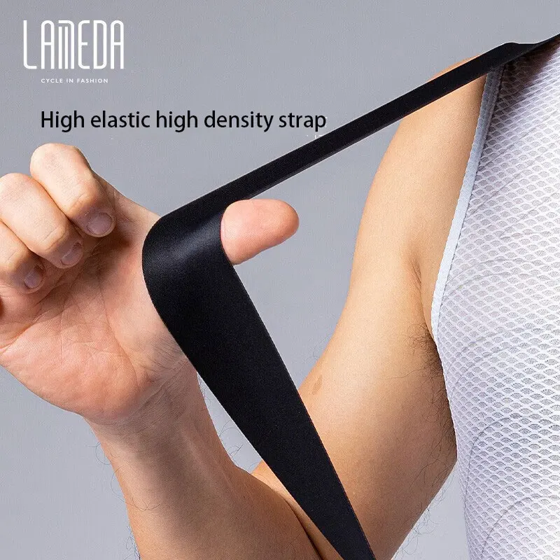 Lameda Men Cycling Bib Shorts Pants Summer Breathable Cycling Shorts Pant Pad High Easticity Bicycle  Cycling Clothes for Men