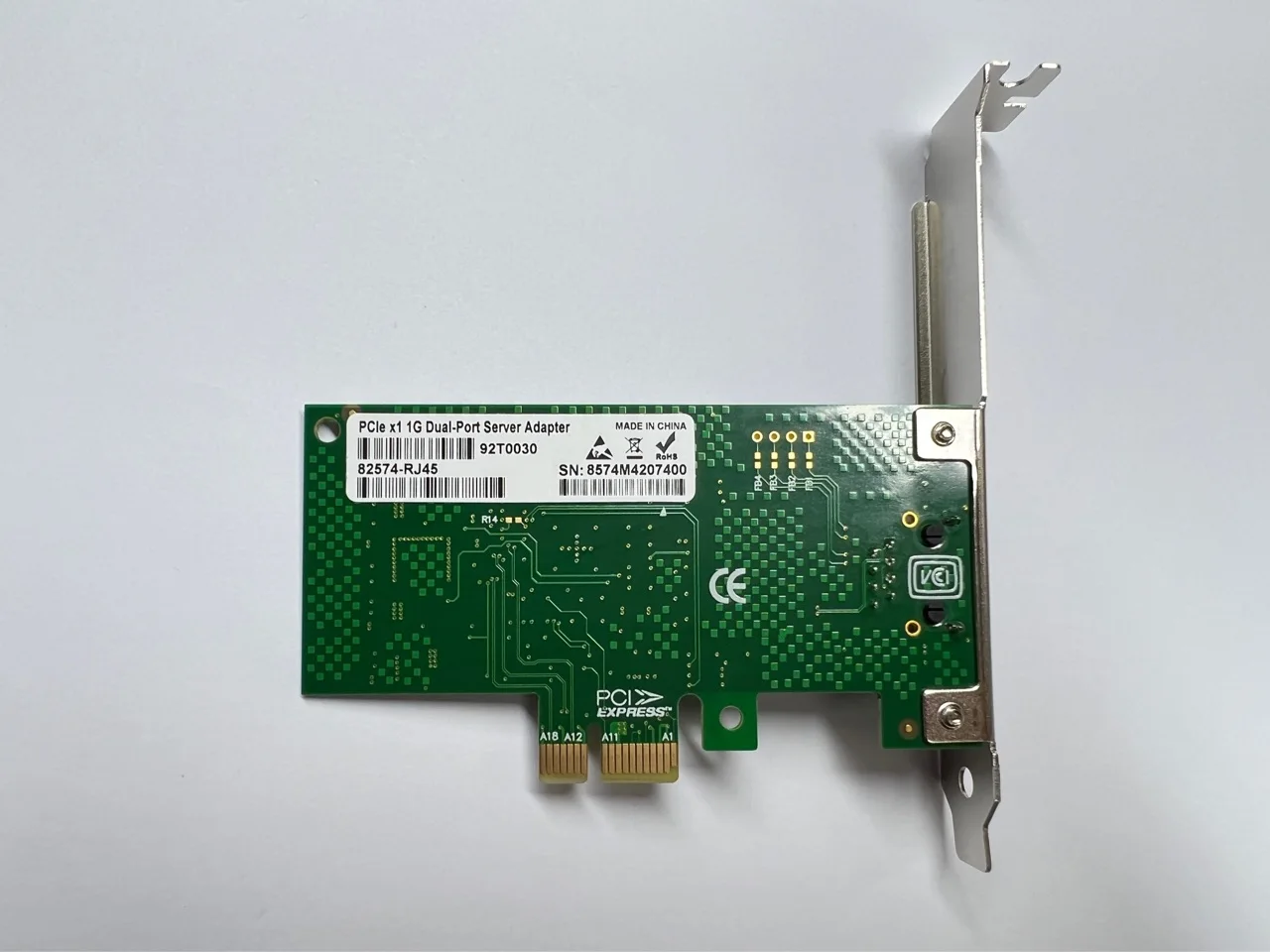 NEW intel 82574L expi9301ct Gigabit NIC Single-port Desktop NIC ROS