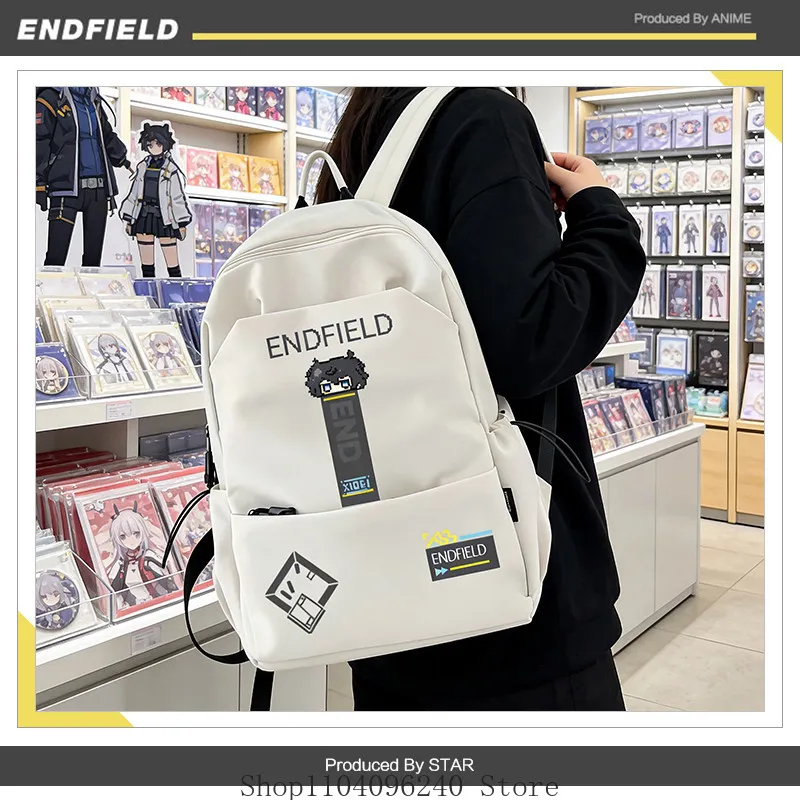 

Arknights: Endfield Amiya Anime Cosplay Backpack Knapsack School Bags Shopping Bags Organizer Bag Cosplay Present Schoolbag