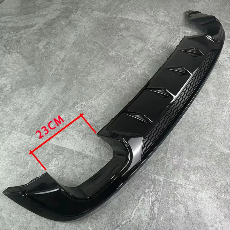 Dla Audi A3 Sportback (nie dla S-Line S3) 8V Facelift 2016-2020 Samochodowy tylny zderzak Dyfuzor Splitter Bodykit Tył Valance Tuning — zdjęcie 5