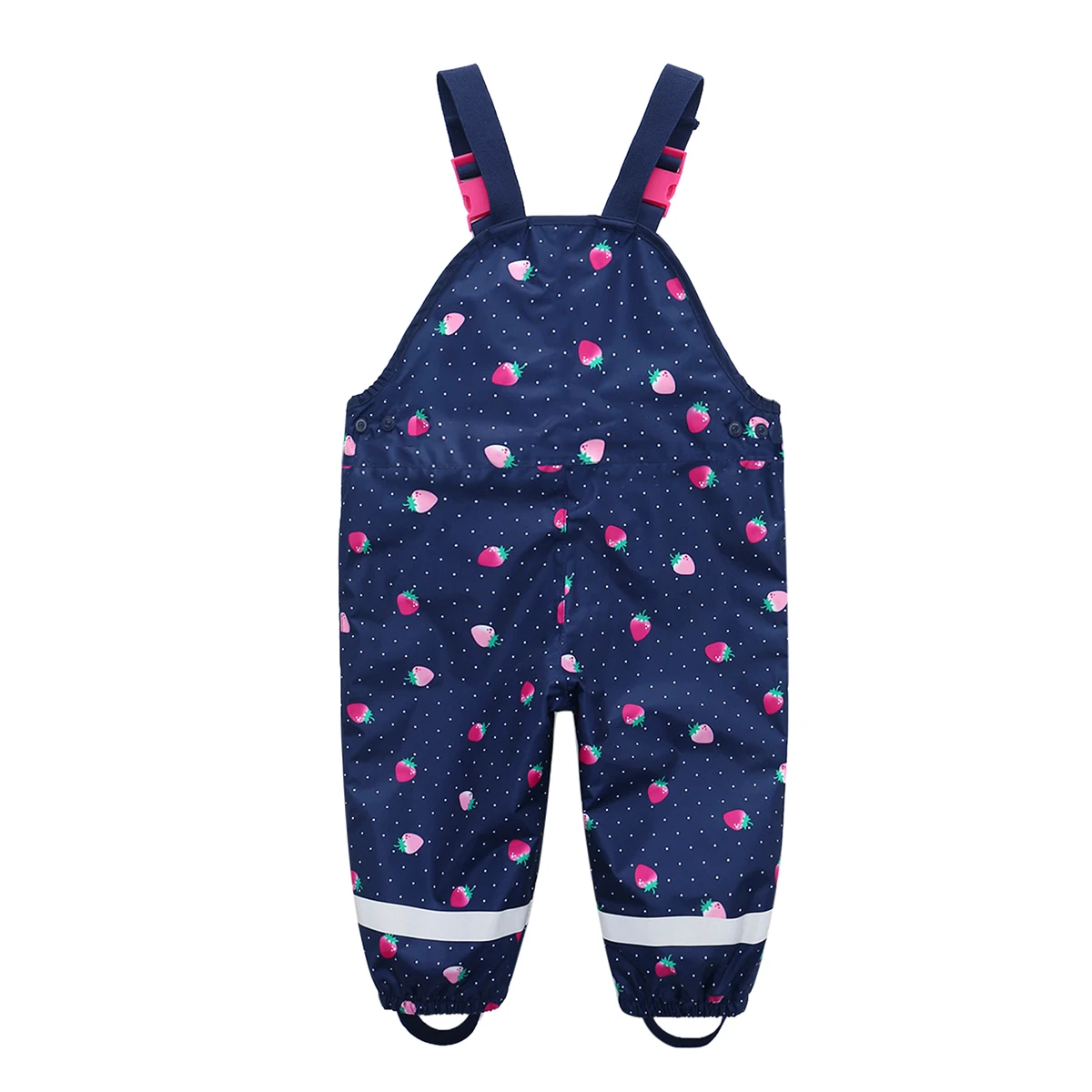 HONEYKING Children Waterproof Rain Pants Baby Jumpsuits Boys Girls Overalls Pants Fashion Kids Overalls