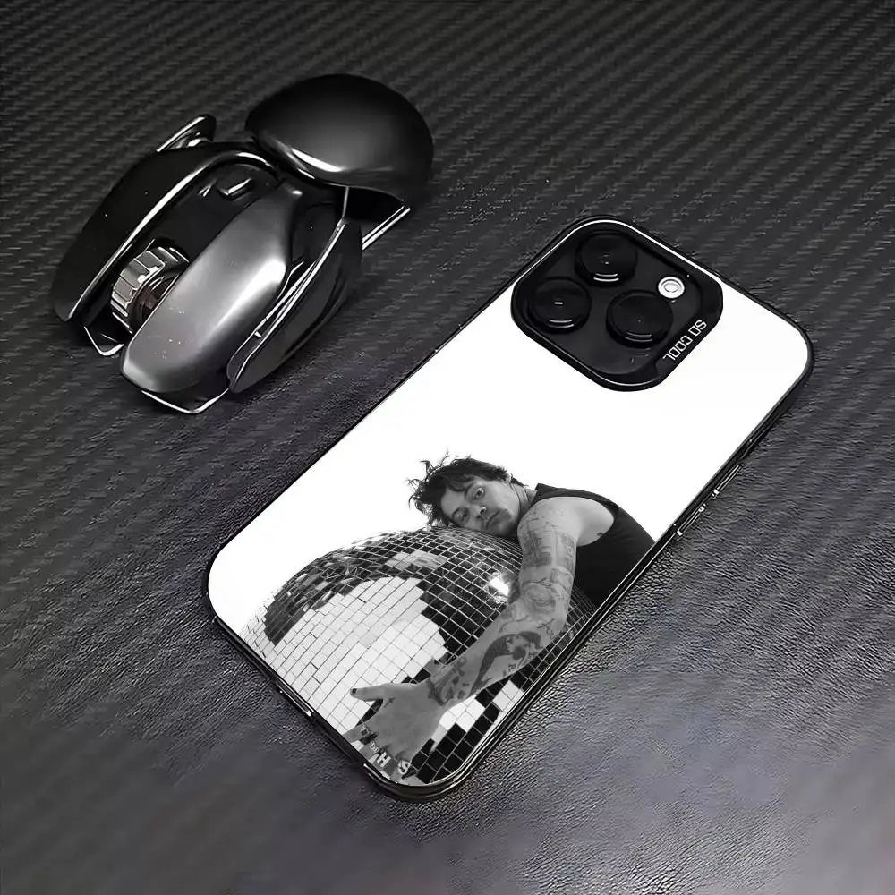 Singer H-HaRRy S-Styles Phone Case For iPhone 17, 16,15,14,13,12,11 Plus,Pro Max, Colorful Silver Funda Cover - view 2