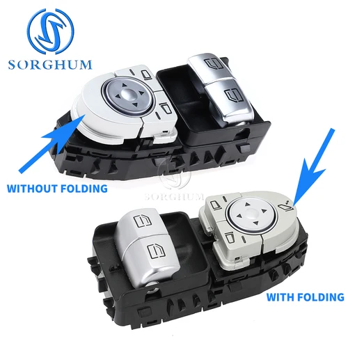 Imagen 2 del producto SORGHUM 2059050302 2059057011 Interruptor de ventana principal eléctrico de 3 pines para Mercedes Benz Vito W447 A 2014-2021 2059050302 2059050202 2059056911