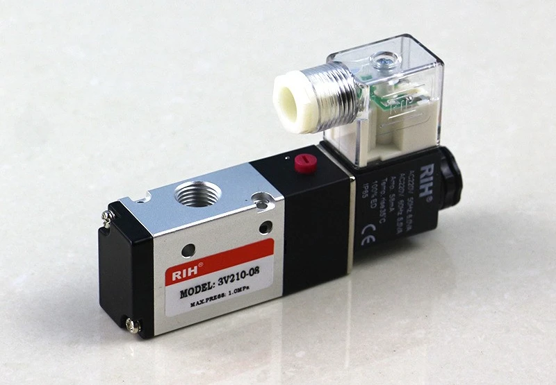 Ruiheng pneumatic Yadeke solenoid valve 4V210-08 solenoid valve 24/220V two position five way solenoid valve