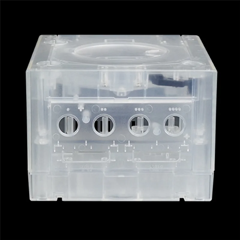 

FEDI-For Gamecube Clear Box For NGC Shell Transparent Case Replacement Shell For NGC Video Game Console DOL-001/DOL-101
