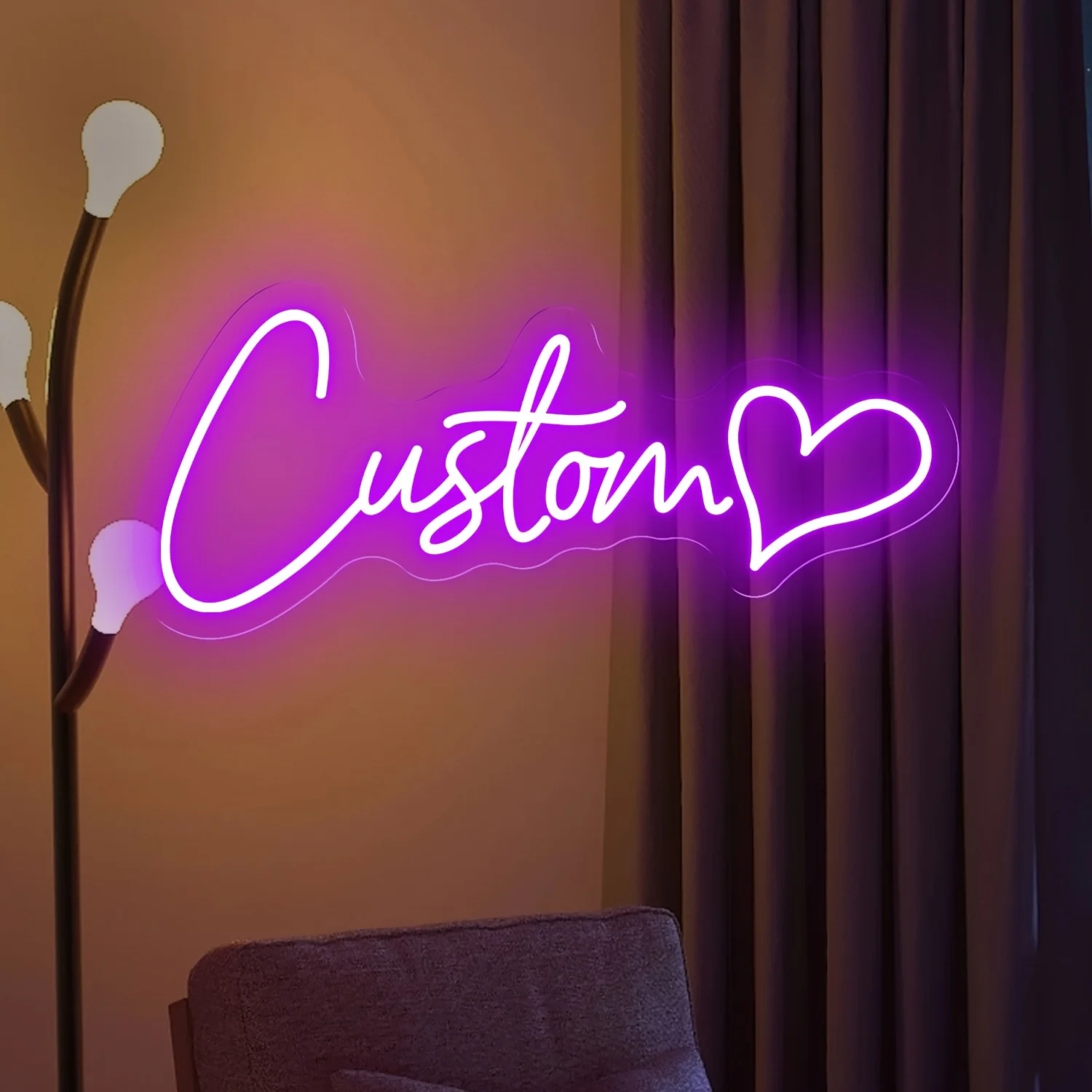 Custom Neon Sign Led Name Light for Kids Name Custom Signs Teenage Gift Led Neon Sign for Wall Decor Bedroom Decor Personalized