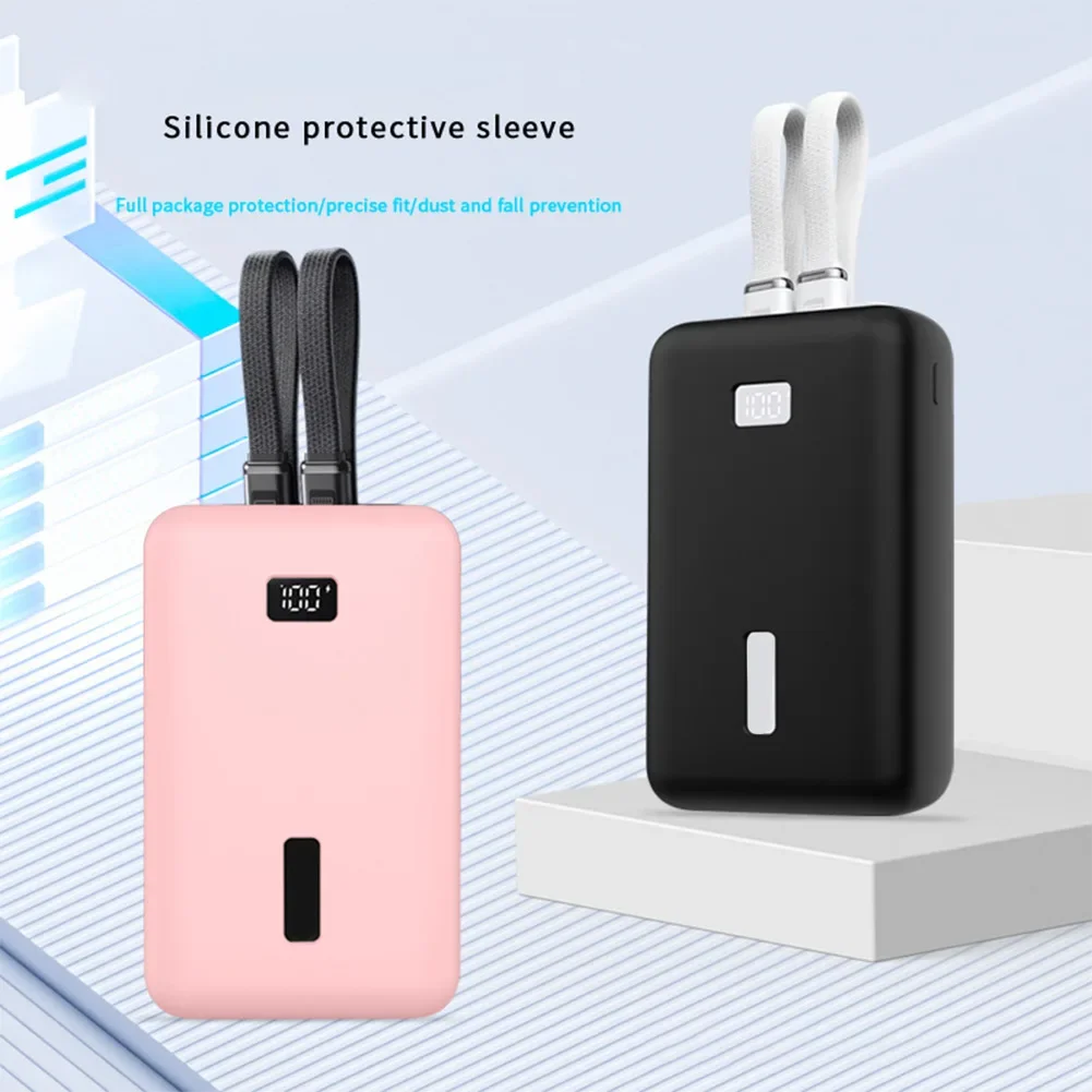 Funda Protectora de Silicona para Anker Zolo Power Bank 2025 (20,000mAh 45W/30W), Carcasa Antipolvo para Banco de Energía