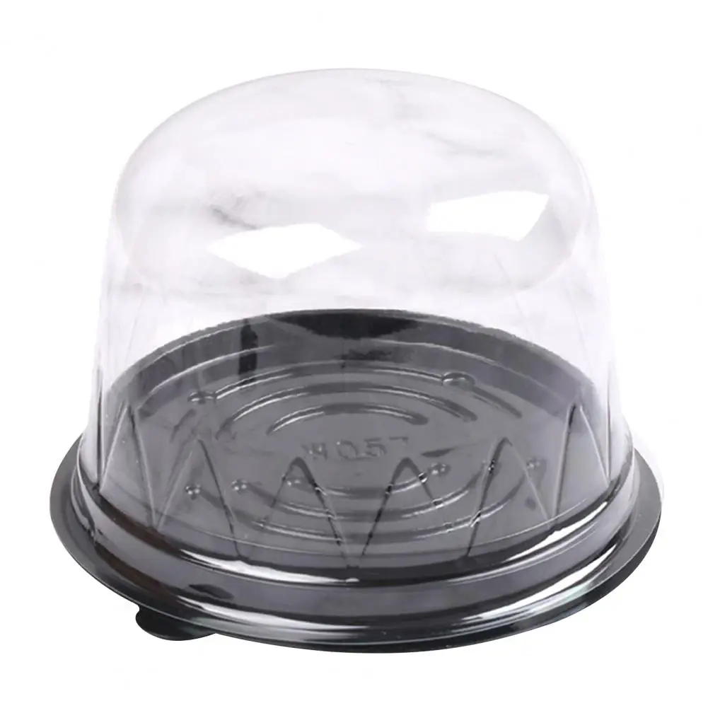 

50Pcs Moon Cake Box Packaging DIY Transparent Cupcake Container Dome Boxes Baking Packing Box Party Kitchen Accessories