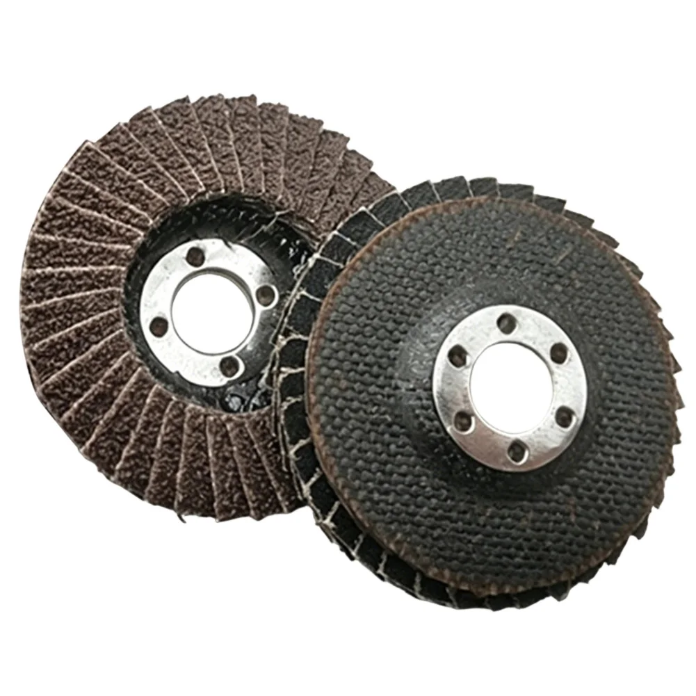 2-inch Louvered Venetian Leaves For Mini Angle Grinder Metal Wood Stone Sanding Roll 40 60 80 Grit Abrasive Wheel Tool
